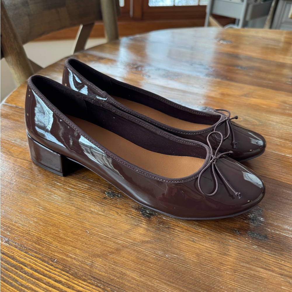 Madden Girl Twirley Block Ballet Flats - New w/o box